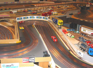 lane changing slot cars